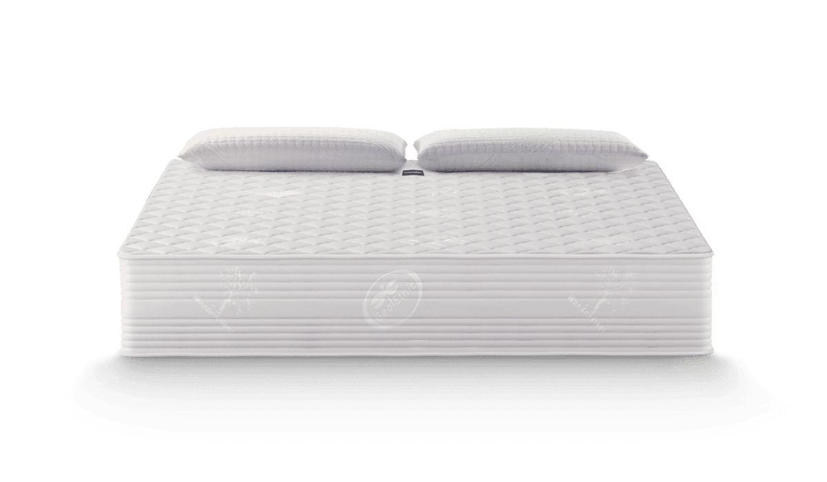 Матрак Naturcomfort Deluxe в спалня с естествени тонове