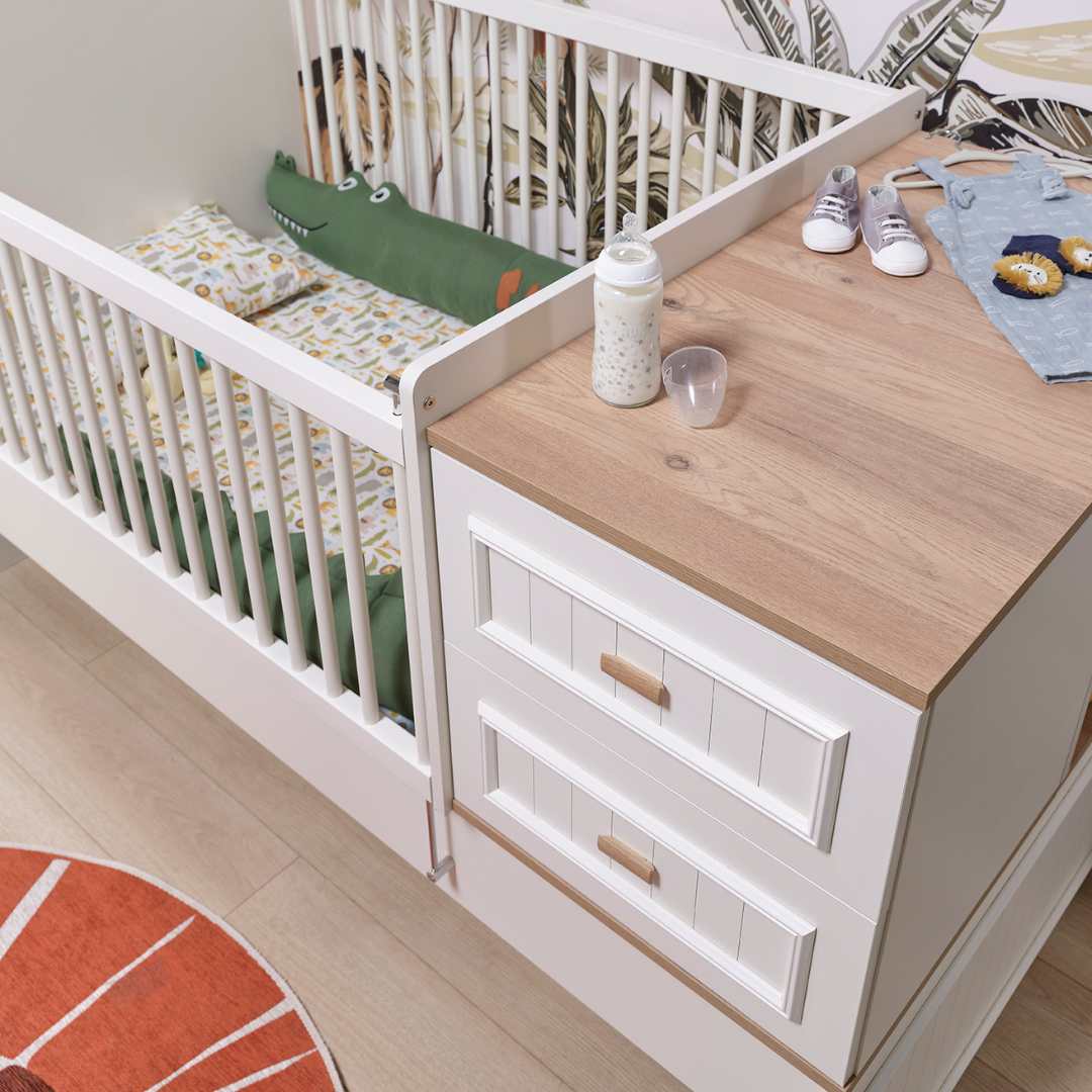 Трансформираща бебешка кошара Monte Baby (80x180см) - Almila-Sofia