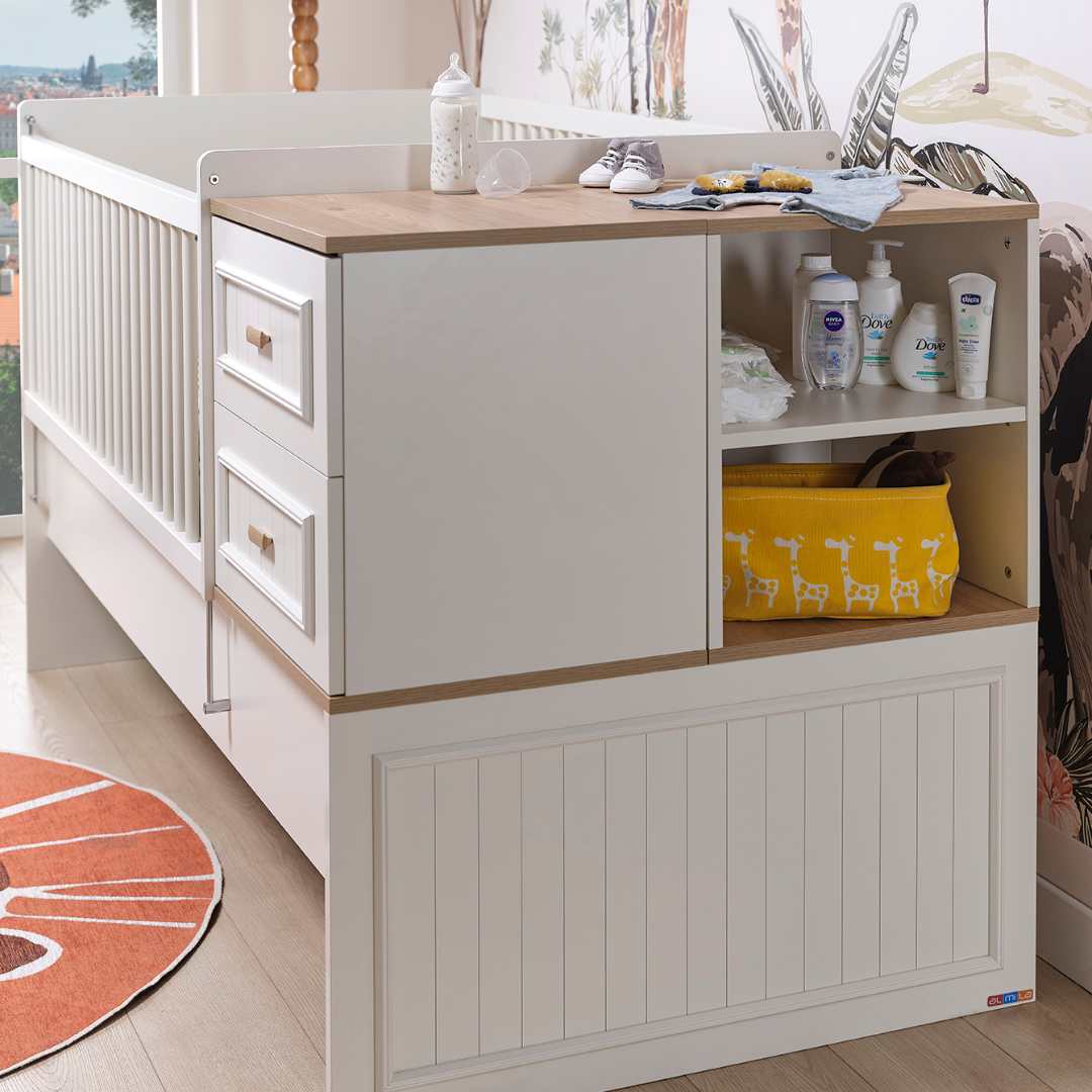 Трансформираща бебешка кошара Monte Baby (80x180см) - Almila-Sofia