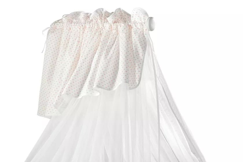 Бебешки балдахин Sofy Paris - розов - Almila-Sofia