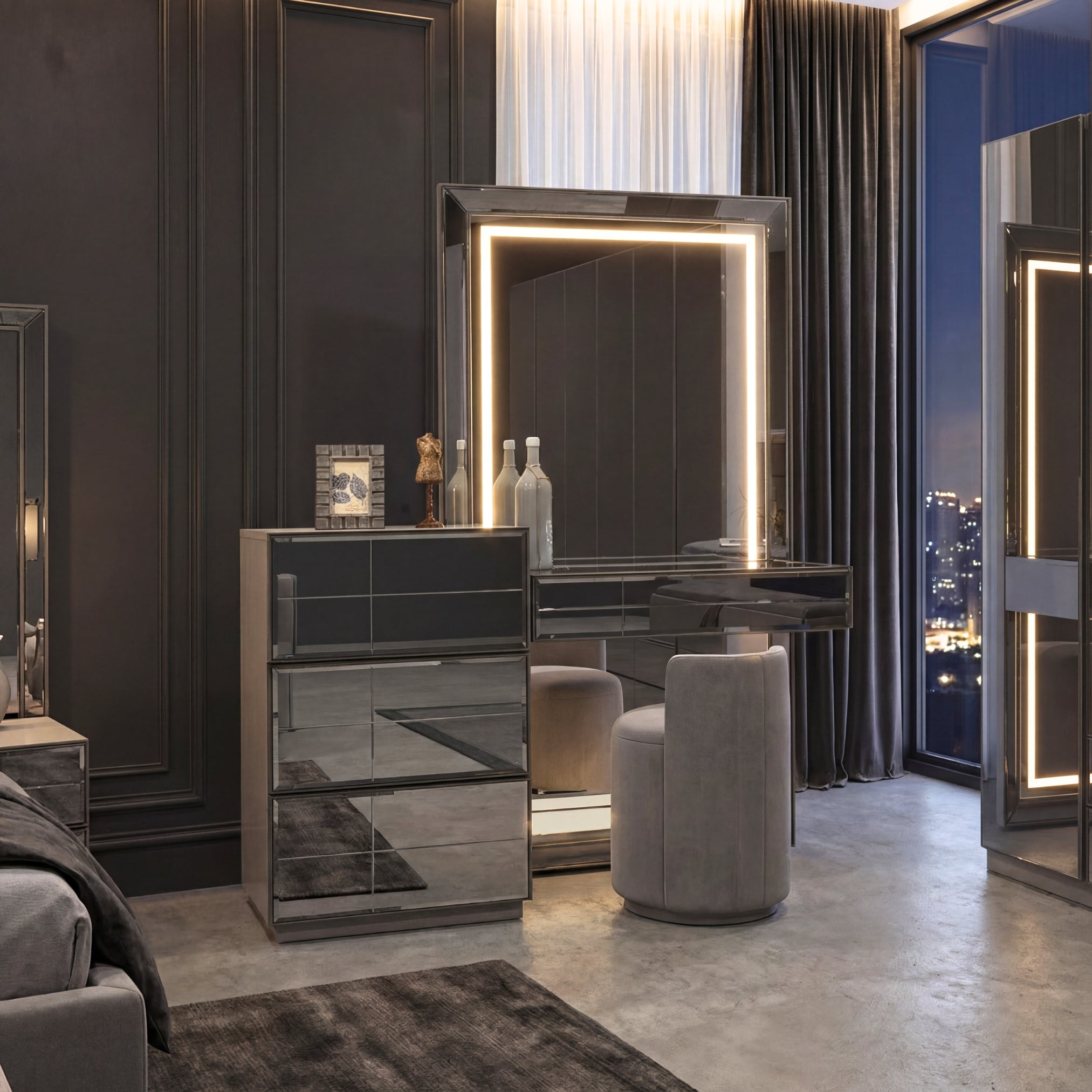 Тоалетка с огледало Oylat