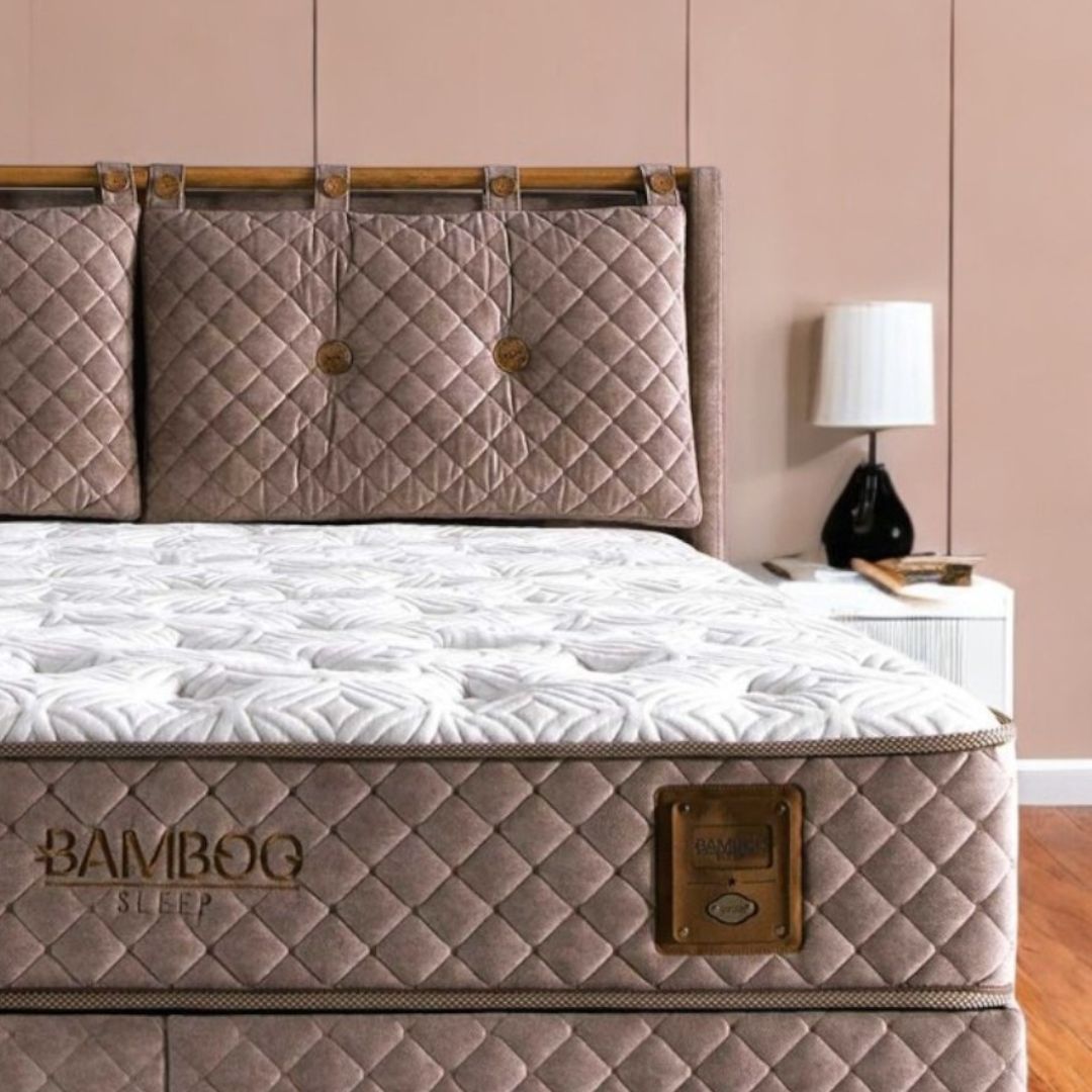 Детайл от таблата на спален сет Bamboo Sleep