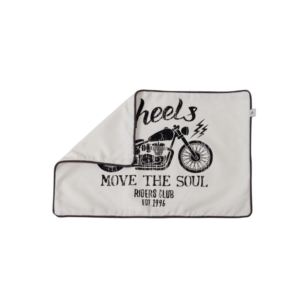 Калъфка за възглавница Wheels 35×50 см, 100% памук, без вътрешен пълнеж.